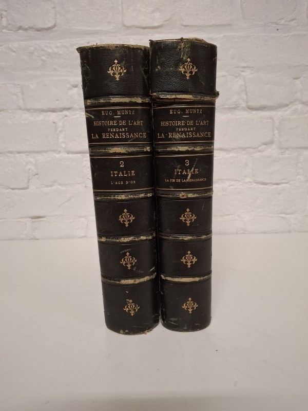 2 oude kunstboeken