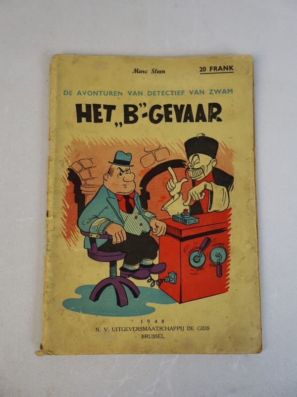 Marc Sleen – Vintage Stripboek “Het B‑Gevaar”