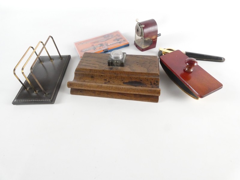 Vintage bureauset – met Staedtler accessoires