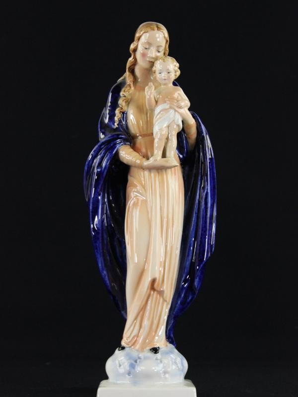 Grote Madonna met Kind - Reinhold Unger voor Goebel jaren 50