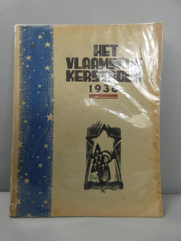 Vintage boek Het Vlaamsche Kerstboek 1936
