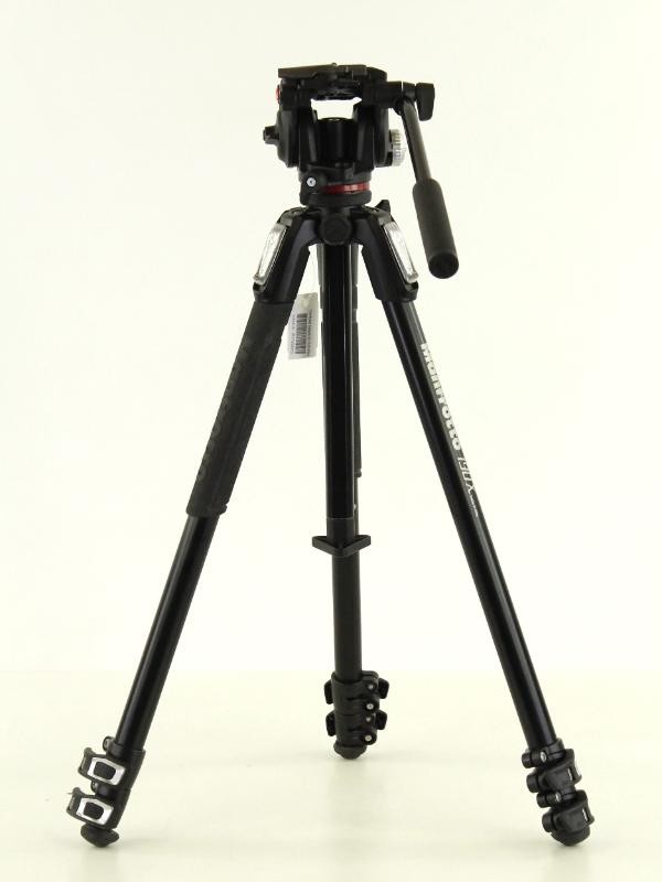 Manfrotto MT190X3 statief met videokop