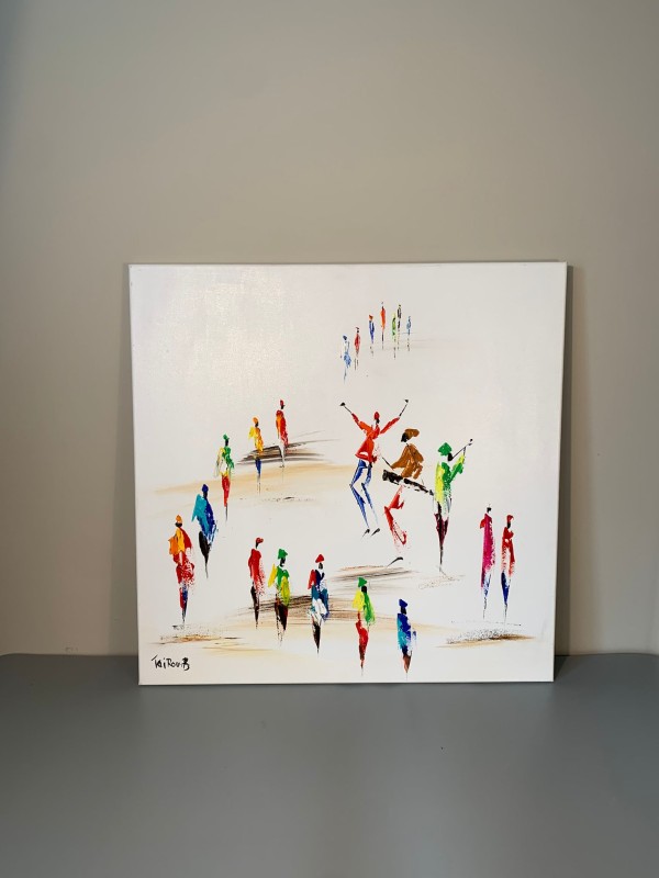 Schilderij "la danse", Tairou Bodian