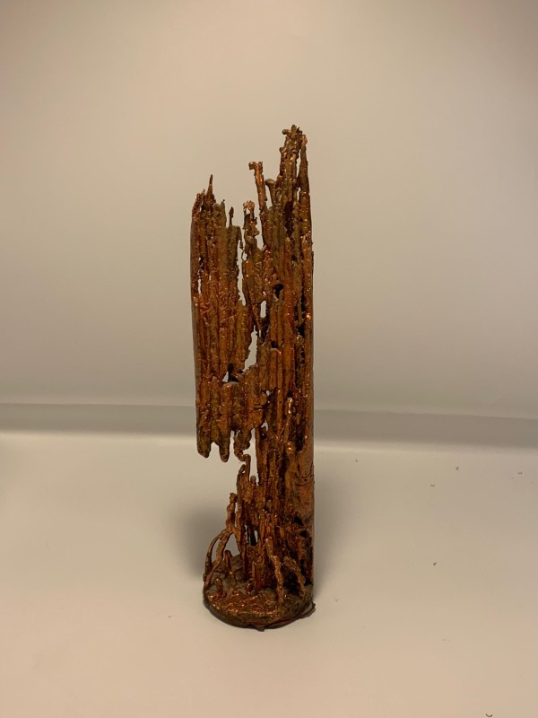 Koperen sculptuur