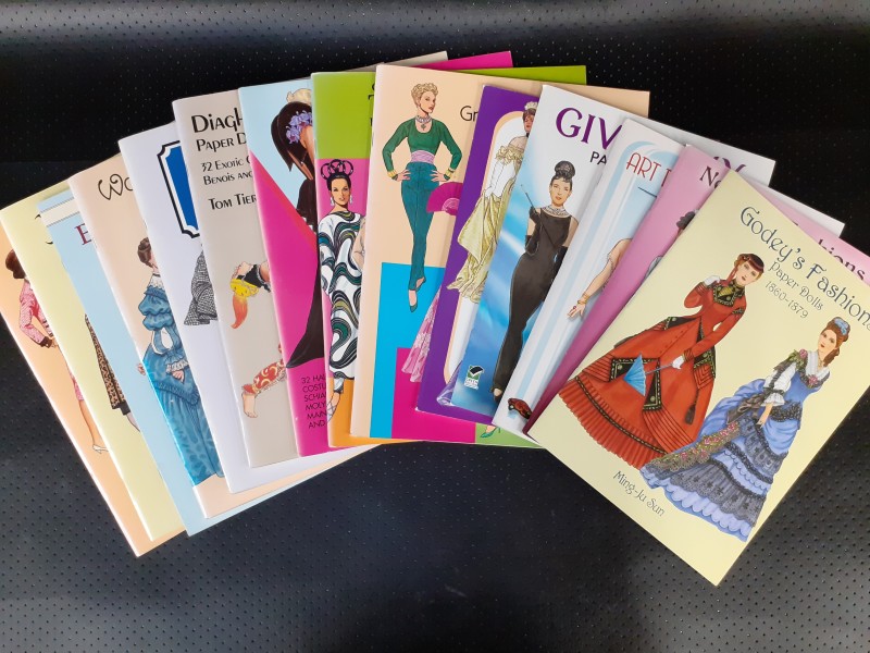 Boek: Collectie Tom Tierney Paper Dolls modeboeken (2)