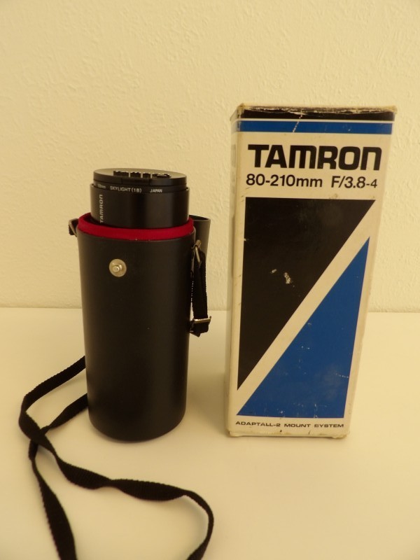 Tamron 80-210mm f/3.8-4 CF Tele Macro zoomlens