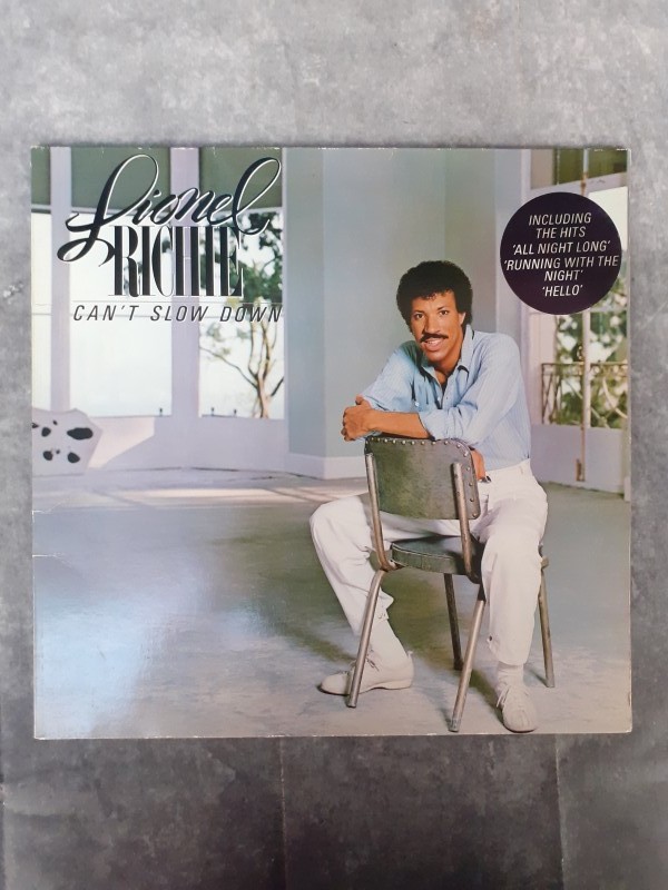 Vinyl: Lionel Richie - Can't slow down