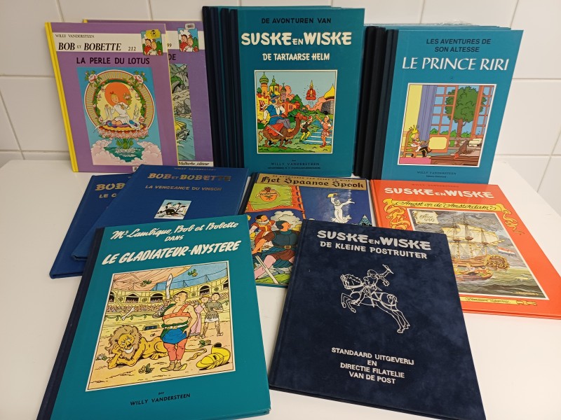 17 stripboeken Suske en Wiske