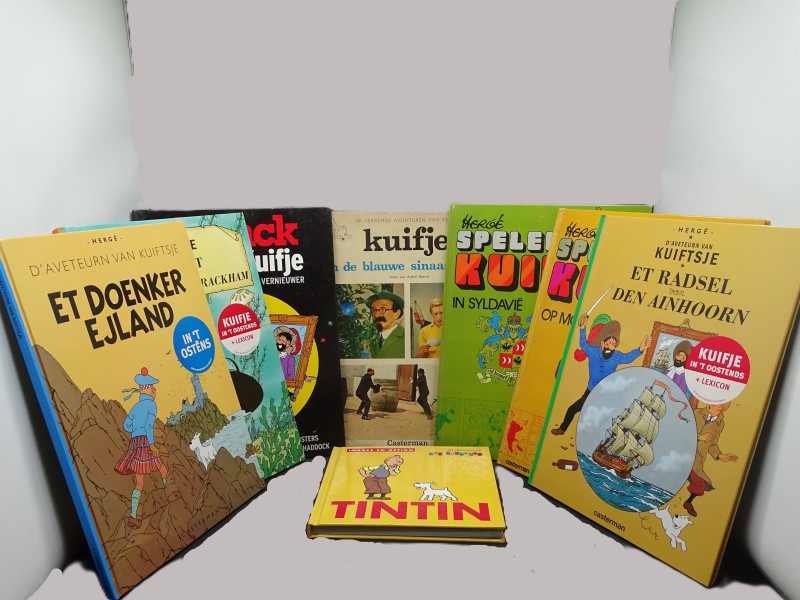 Lot 8 Kuifje speciale uitgaven