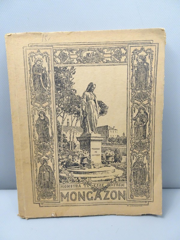 Vintage Frans boek "Mongazon, Siècle d'Histoire"