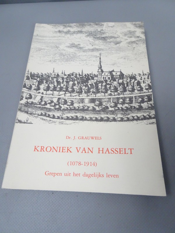 boek "Kroniek van Hasselt (1078-1914): Grepen uit het dagelijks leven" - Dr. J. Grauwels