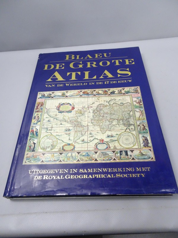 Atlasboek: De Grote Atlas van de Wereld in de 17e Eeuw van Joan Blaeu