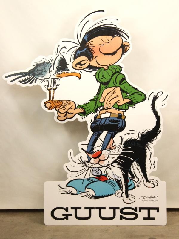Display Guust Flater Delaf naar Franquin - nieuw in O.V.P.