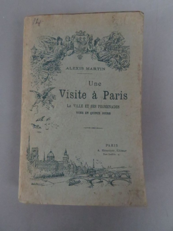 Boek -  Une Visite à Paris