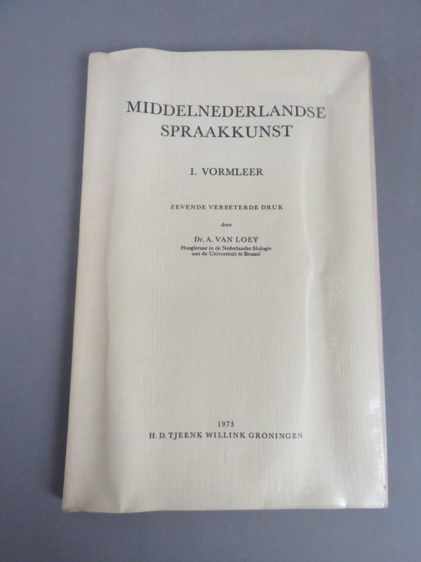 Boek middelNederlandse spraakkunst