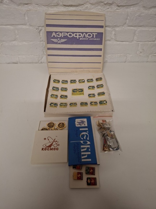 Lot Sovjet pins