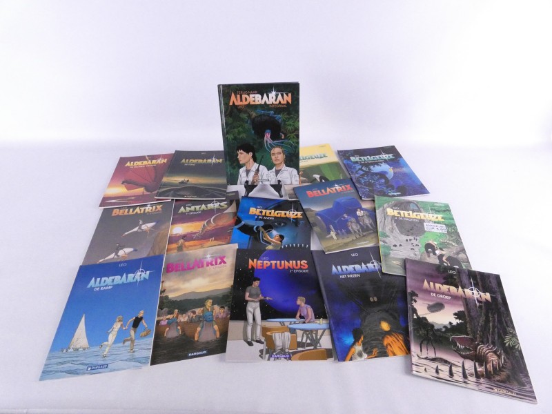 Lot strips uit 'De werelden van Aldebaran' - Léo - Dargaud