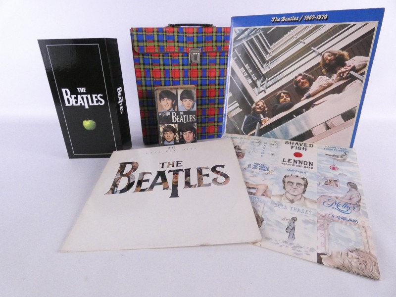 The Beatles vintage collectie – cd-box, vinyl & boek