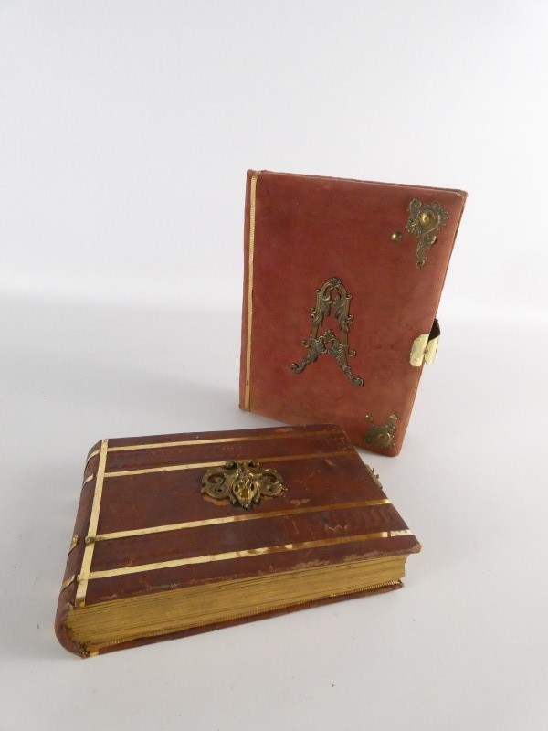 Twee vintage fotoalbums (circa 1890-1920)