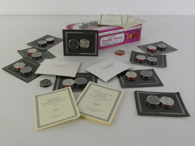 Set historische herdenkingsmedailles – Franklin Mint