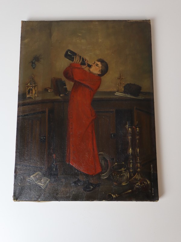 Schilderij “Altaarwijn” – Olieverf op Doek