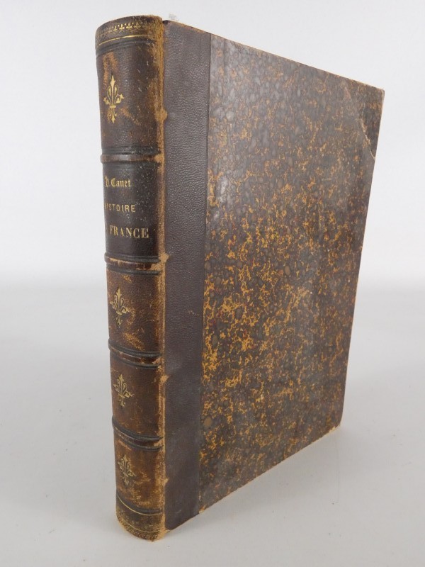 Oude boek: Histoire de France – V. Canet (1889)