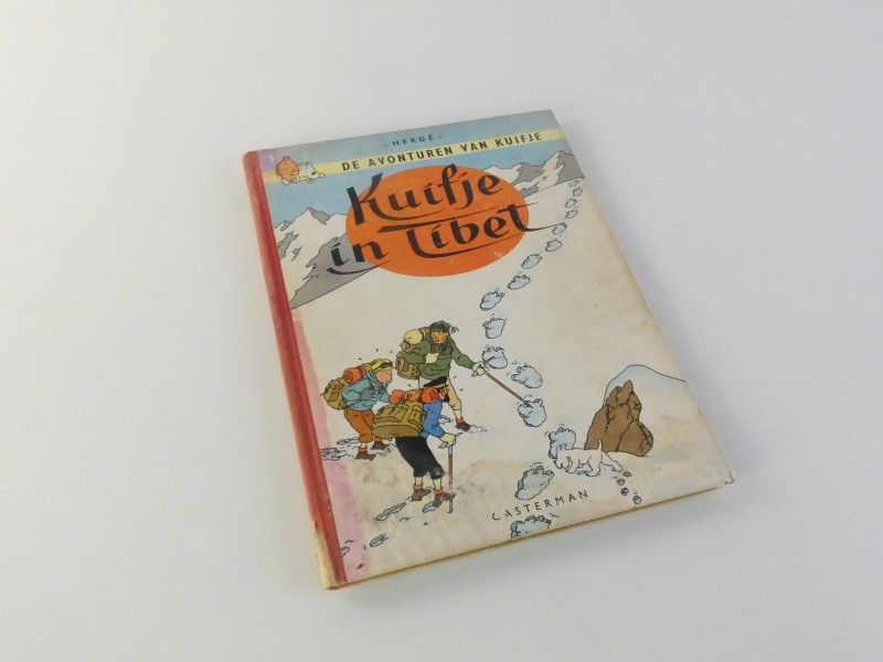 Hergé – Kuifje in Tibet (eerste druk, 1960)