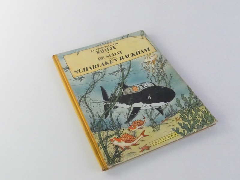 Kuifje - De Schat van Scharlaken Rackham, Casterman 1947