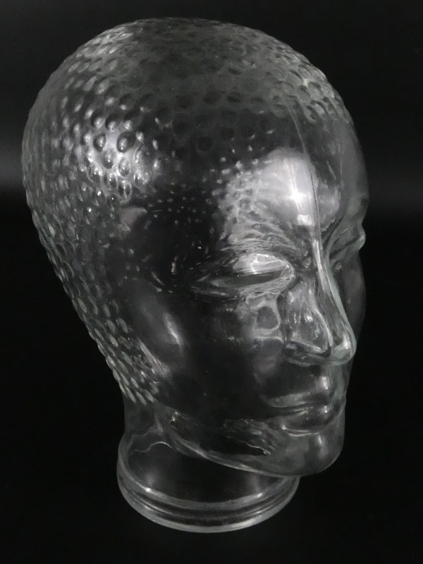 Decoratief glazen hoofd