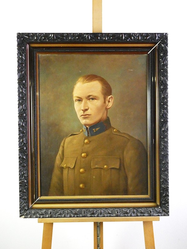 Vintage olieverfschilderij Portret - Jan Haverkamp, 1924