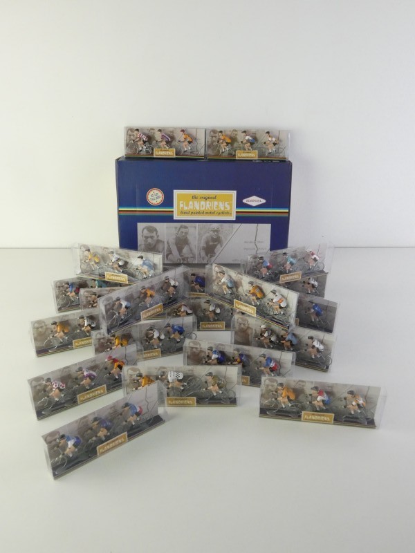 Flandriens – Handgeschilderde wielrennerfiguren (grote variatie)