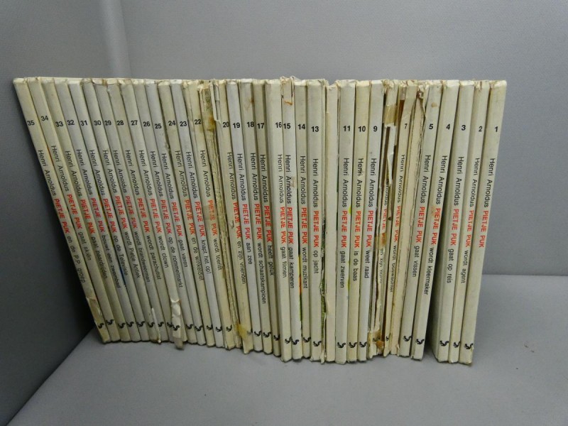 Volledige verzameling leesboeken Pietje Pluk 1-35