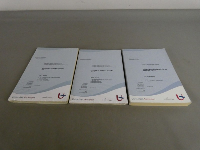 Boeken Universiteit Antwerpen
