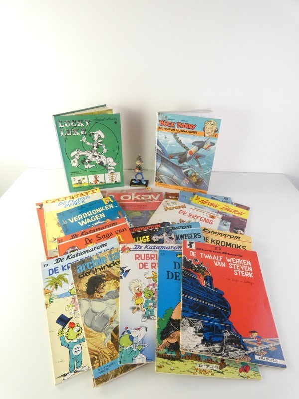 Kavel van 20 vintage stripalbums (Dupuis)