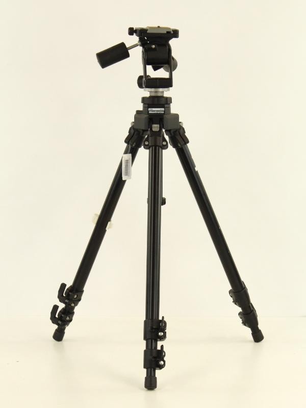 Manfrotto 055CB statief met 329 videokop