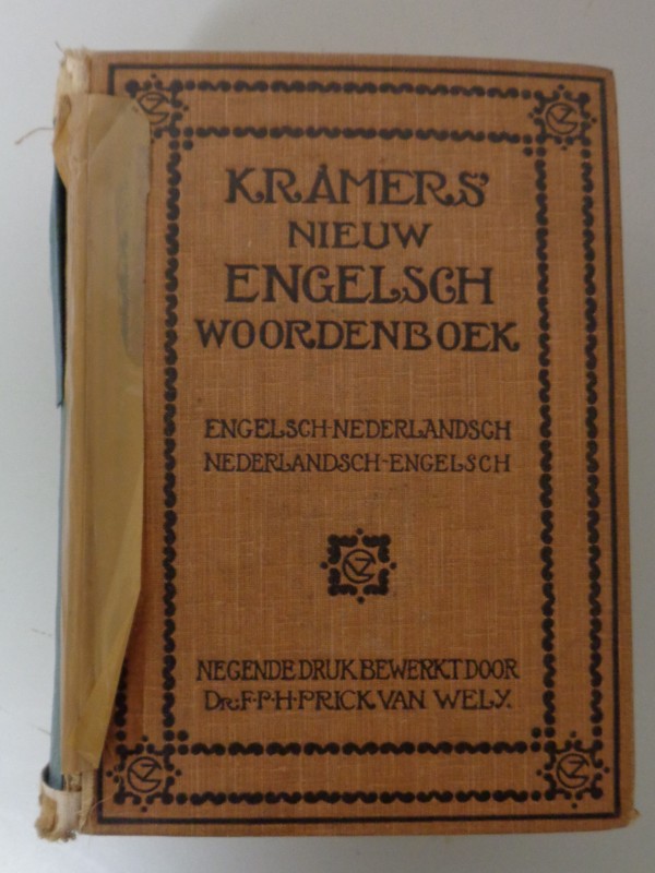 Kramers' nieuw Engelsch-Nederlandsch (1921)–F.P.H. Prick van Wely