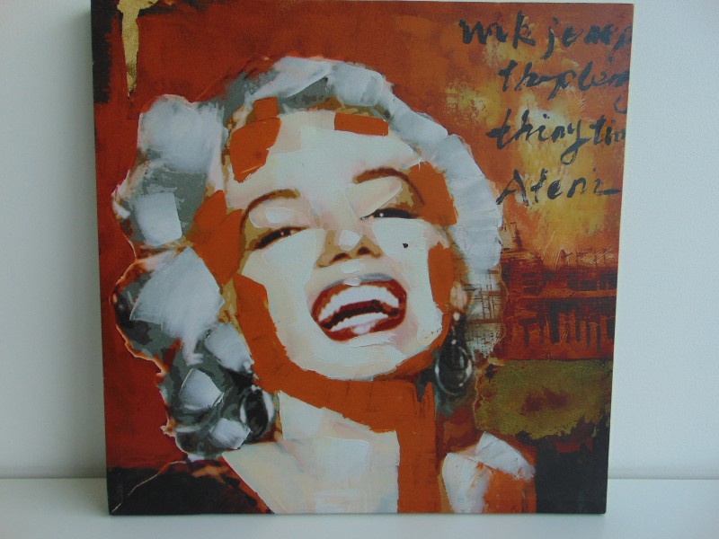 Canvas: Marilyn Monroe