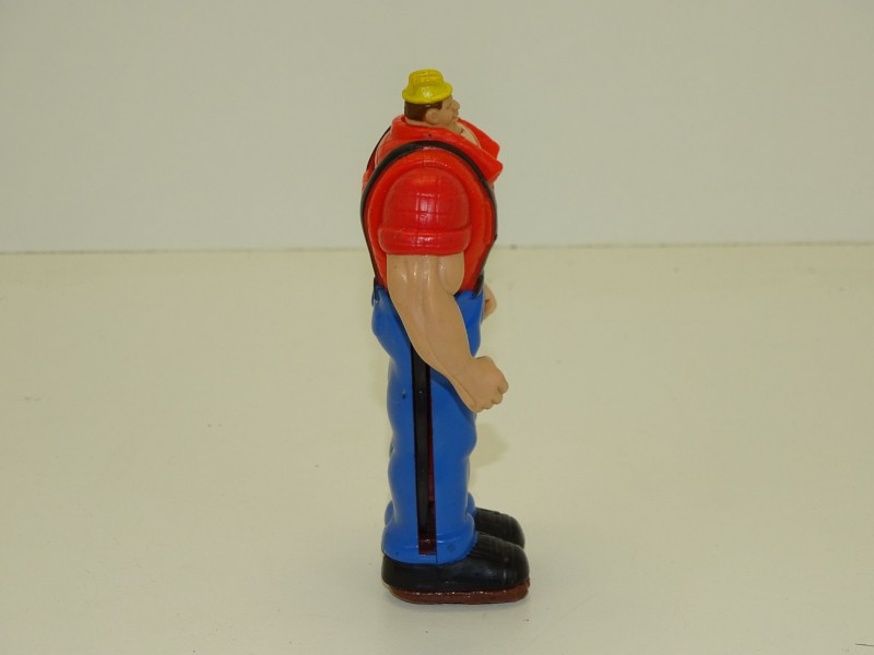 Vintage The Real Ghostbusters Figuur, Haunted Humans, Hard Hat Horror Ghost, Columbia Pictures, 1988