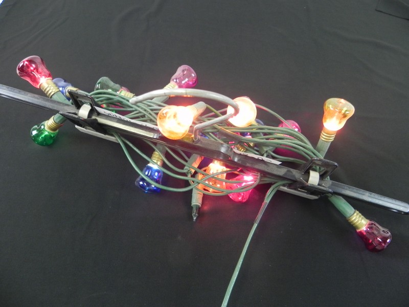 Vintage kerstverlichting getest Kringwinkel