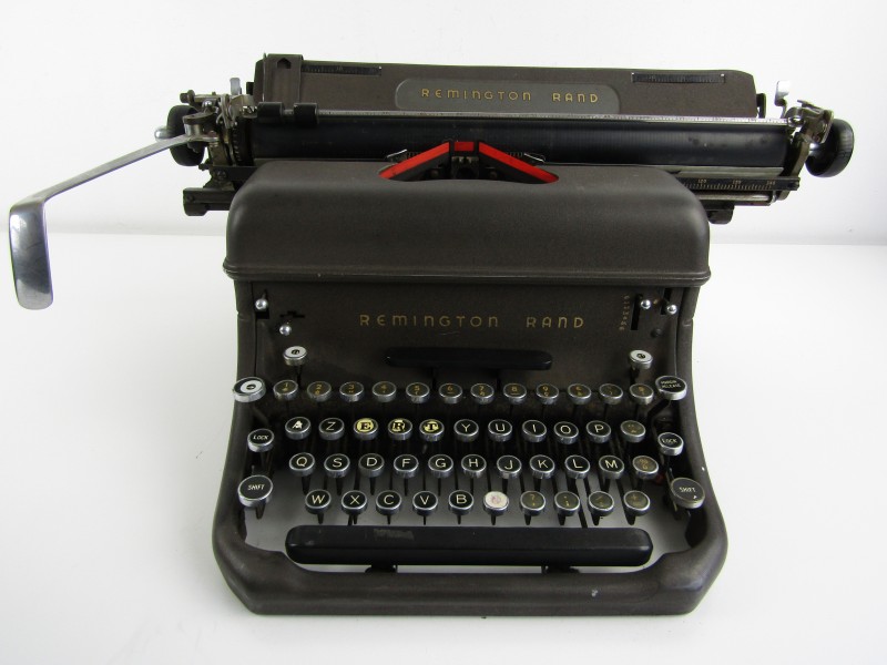 Oude Schrijfmachine: Remington Rand