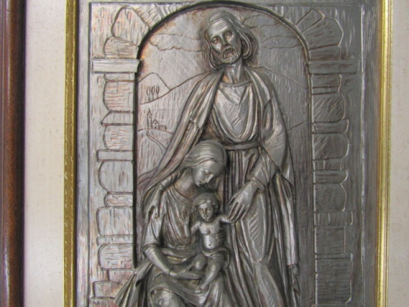 Sculptuur in Kader, ‘De Heilige Familie’, Bertagna