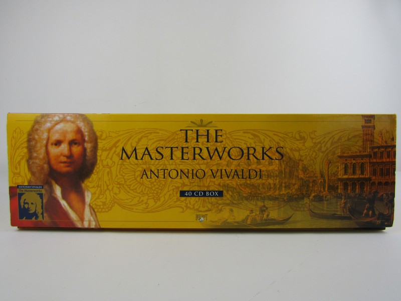 蘭40discs CD Various Antonio Vivaldi Masterworks 99562 Brilliant Classics /03880 40Discs Cd Various Antonio Vivaldi Masterworks 99562