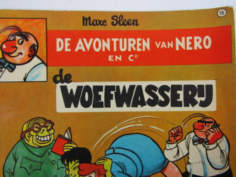 Strip, De Avonturen Van Nero en C°, De WoefWasserij, Eerste Druk, 1970