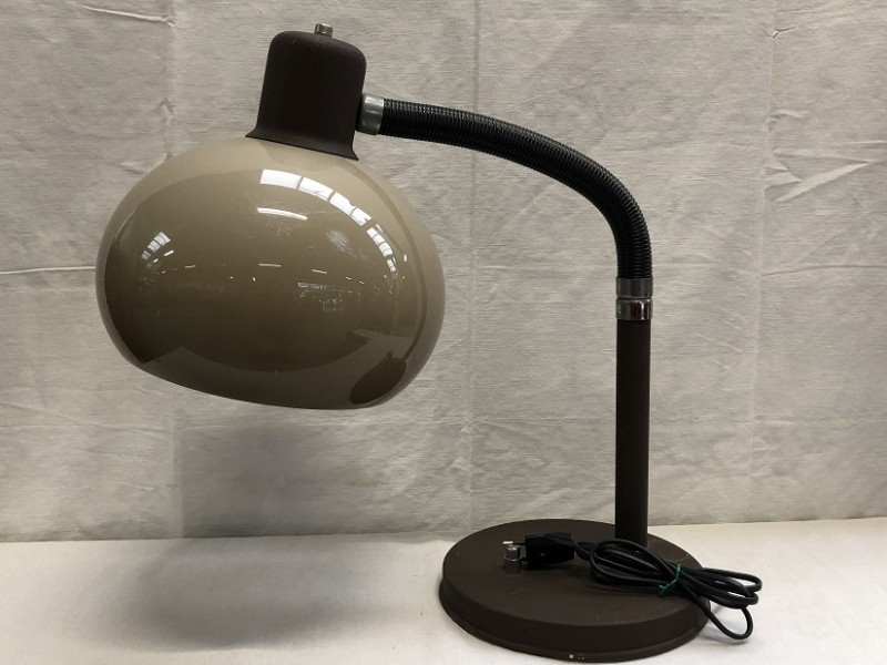 Bruine Bureau Lamp