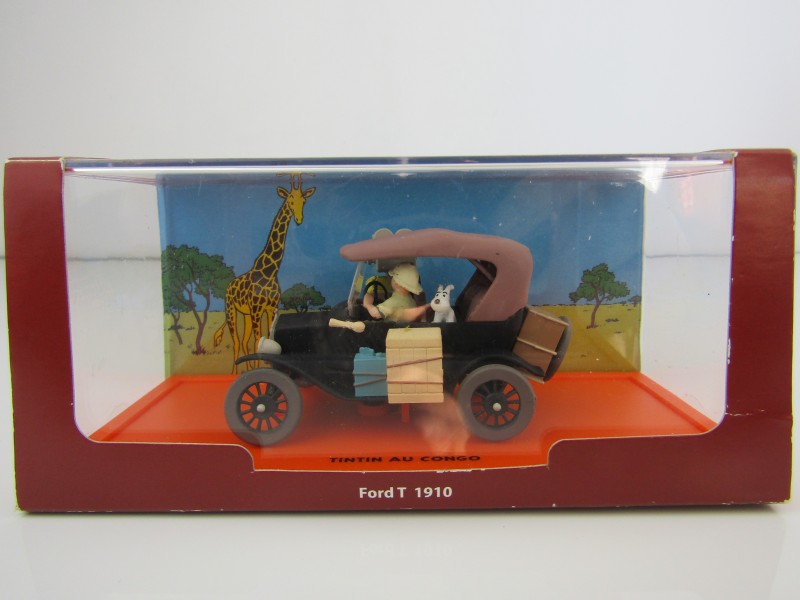 lunch Smash Waarneembaar Kuifje Auto Collectie: Tin Tin Au Congo, 2012, Ford T 1910 - De Kringwinkel