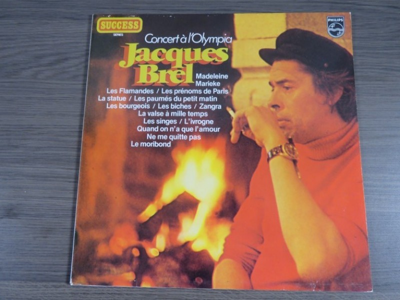 Lp - Jacques Brel - Concert a l'olympia