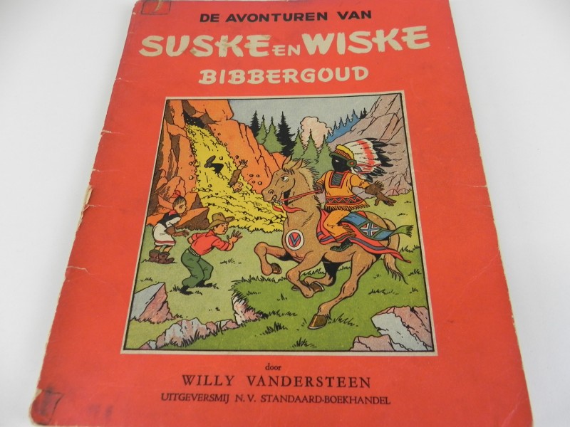 W. Vandersteen: Bibbergoud vroege herdruk 1952