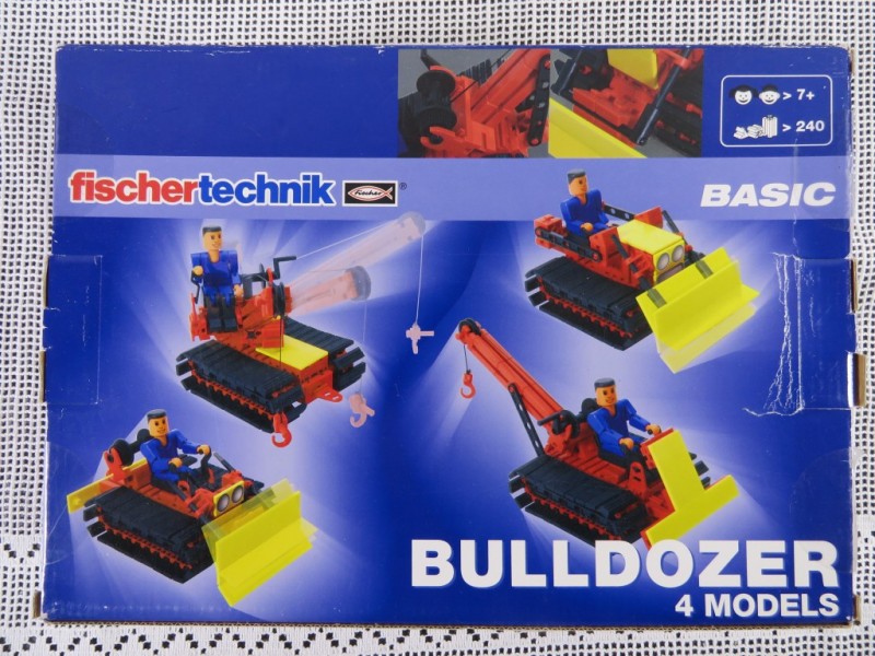 Fisher technic - BulLdozer - Kringwinkel