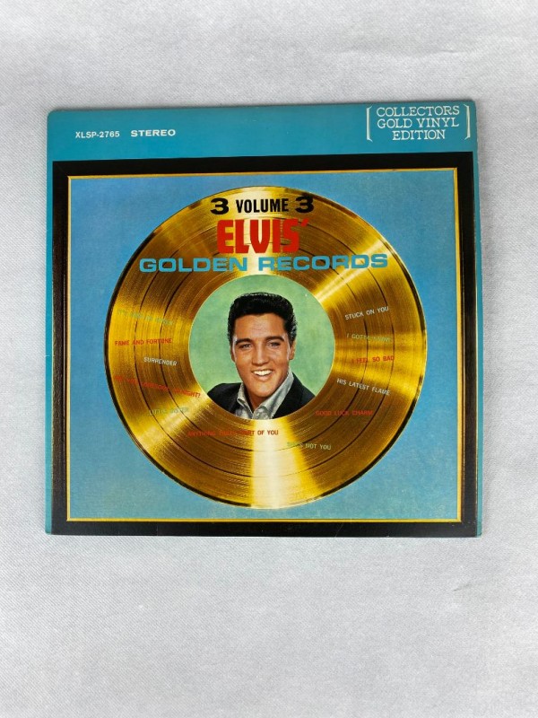 Elvis Presley - Elvis Golden Records Volume 3 - COLLECTORS GOLD VINYL EDITION!!