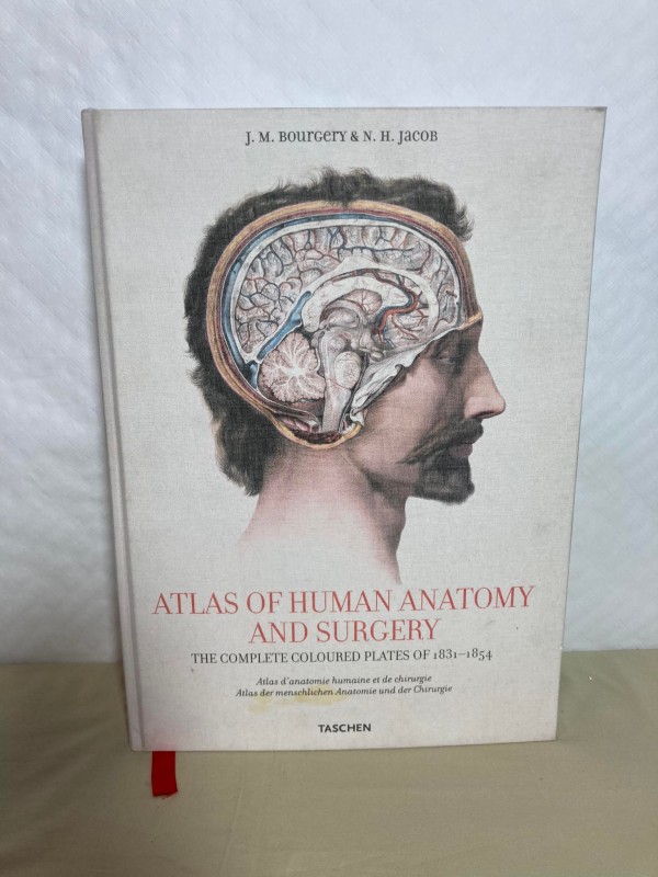 Boek: Atlas of human anatomy and surgery